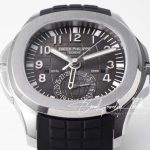 Replica Patek Philippe Aquanaut 5164a 001 Zf Factory Black Strap (4)