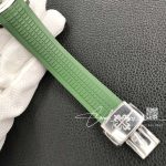 Replica Patek Philippe Aquanaut 5168g 3k Factory Green Strap (8)