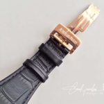 Replica Audemars Piguet Royal Oak 15400 Jf Factory Leather Strap Black Dial (8)