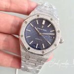 Replica Audemars Piguet Royal Oak 15410bc.gg.1224bc.01 Aps Factory Blue Dial (3)