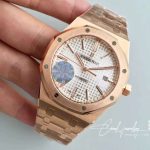 Replica Audemars Piguet Royal Oak 15450or.oo.1256or.01 Jf Factory White Dial (3)