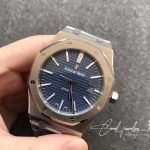 Replica Audemars Piguet Royal Oak 15450st.oo.1256st.03 Aps Factory Silver Case Blue Dial (6)