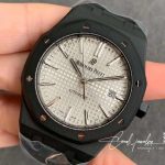 Replica Audemars Piguet Royal Oak 15500 Dlc Version Zf Factory Black Case (21)