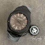 Replica Audemars Piguet Royal Oak 15500 Dlc Version Zf Factory Carbon Fiber Case (9)