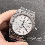 Replica Audemars Piguet Royal Oak 15500st.oo.1220st.04 Aps Factory White Dial Stainless Steel Strap (6)