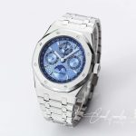 Replica Audemars Piguet Royal Oak 26574pt.oo.1220pt.01 Aps Factory Blue Dial (3)