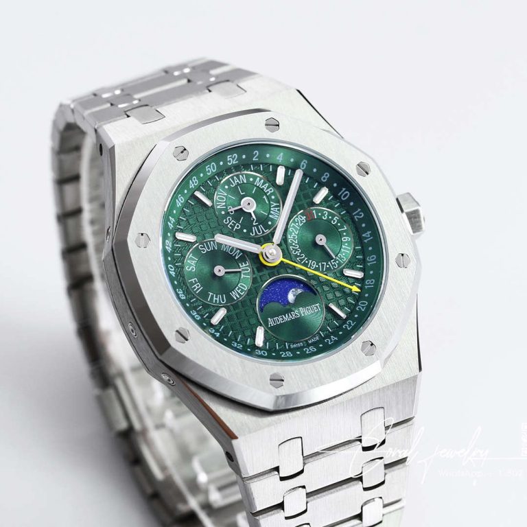 Replica Audemars Piguet Royal Oak 26606st.oo.1220st.01 Aps Factory Green Dial (2)