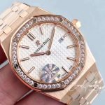 Replica Audemars Piguet Royal Oak 77351or.zz.1261or.01 Jf Factory Rose Gold (4)