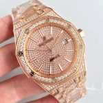 Replica Audemars Piguet Royal Oak Diamond Dial (2)