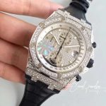 Replica Audemars Piguet Royal Oak Offshore 26067bc.zz.d002cr.01 Jf Factory Diamonds Dial (3)