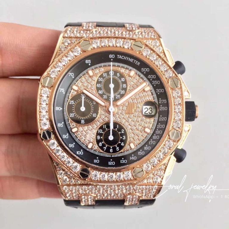 Replica Audemars Piguet Royal Oak Offshore 26067or.zz.d002cr.01 Jf Factory V3 Diamond Dial (1)