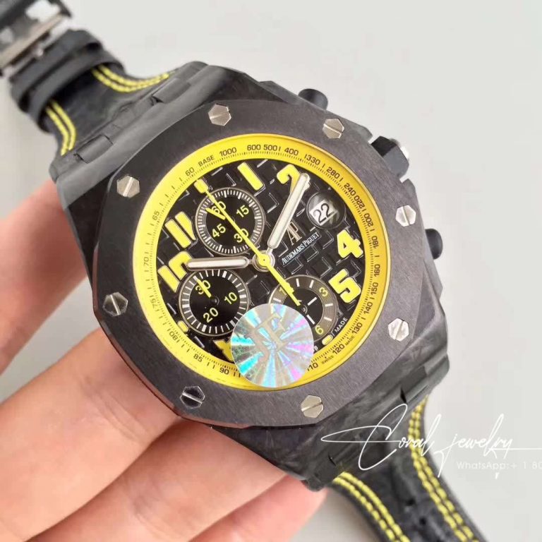 Replica Audemars Piguet Royal Oak Offshore 26176fo.oo.d101cr.02 Jf Factory V2 Black Dial (2)