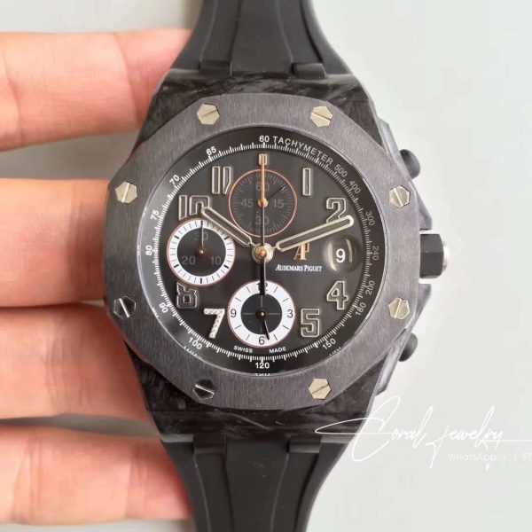 Replica Audemars Piguet Royal Oak Offshore 26205au.oo.d002cr.01 Apf Factory Black Case (1)