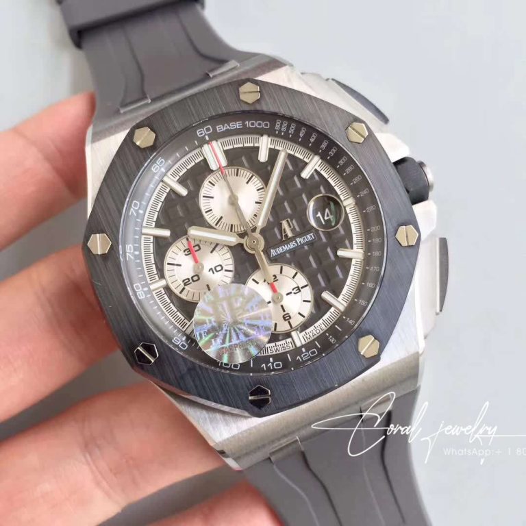 Replica Audemars Piguet Royal Oak Offshore 26400io.oo.a004ca.01 Jf Factory V2 Black Dial (2)