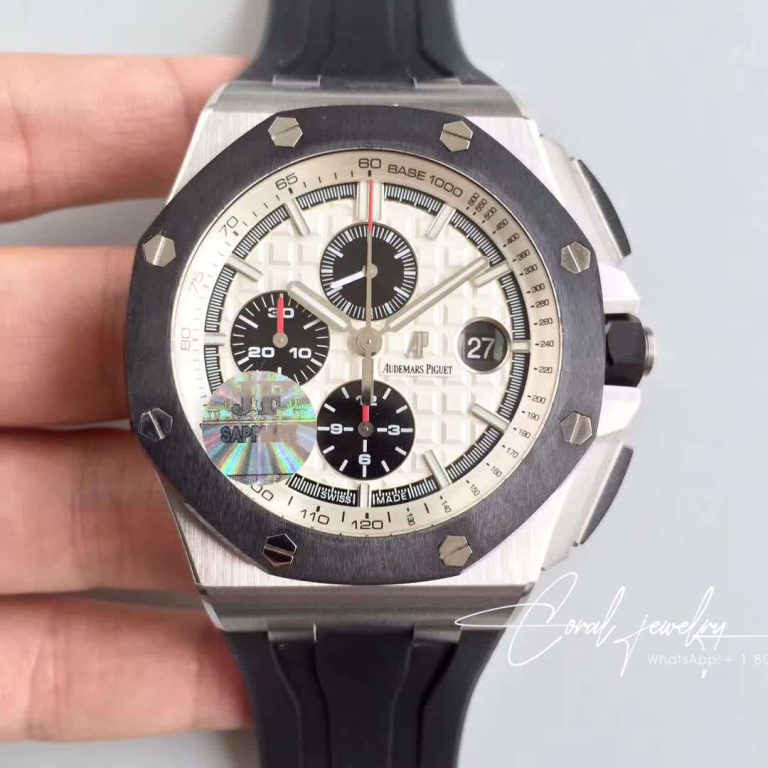 Replica Audemars Piguet Royal Oak Offshore 26400so.oo.a002ca.01 Jf Factory V2 White Dial (1)