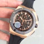 Replica Audemars Piguet Royal Oak Offshore 26401ro.oo.a002ca.01 Jf Factory V2 Black Dial (3)