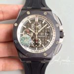 Replica Audemars Piguet Royal Oak Offshore 26415ce.oo.a002ca.01 Chronograph Jf Factory Black Ceramic (1)