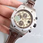 Replica Audemars Piguet Royal Oak Offshore 26470st.oo.a801cr.01 Jf Factory V2 Beige Dial (3)