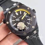 Replica Audemars Piguet Royal Oak Offshore Diver 15706 Jf Factory Black Dial (2)