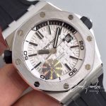 Replica Audemars Piguet Royal Oak Offshore Diver 15710st.oo.a002ca.02 Jf Factory White Dial (4)