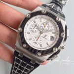 Replica Audemars Piguet Royal Oak Offshore Juan Pablo Montoya 2603010.oo.d001in.01 Jf Factory V2 White Dial (3)