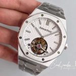 Replica Audemars Piguet Royal Oak Tourbillon Extra Thin 26522 R8 Factory White Dial (3)