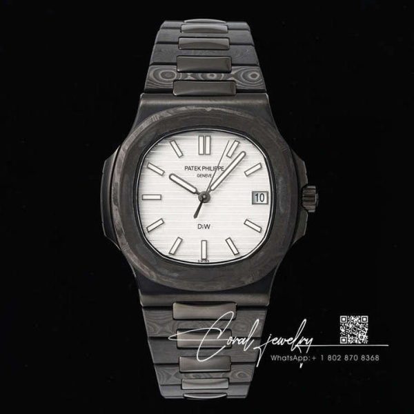 Replica Patek Philippe Nautilus 5711 Diw Factory Black Case (1)