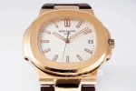 Replica Patek Philippe Nautilus 5711 Ppf Factory Brown Strap (3)