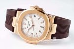 Replica Patek Philippe Nautilus 5711 Ppf Factory Brown Strap (5)