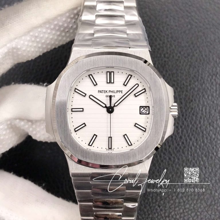 Replica Patek Philippe Nautilus 57111a 011 3k Factory Stainless Steel Strap (1)