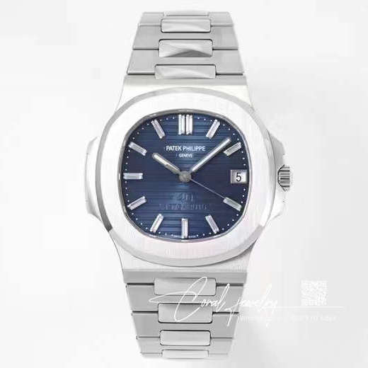 Replica Patek Philippe Nautilus 57111p 40th Anniversary Ppf Factory Silver Strap (1)