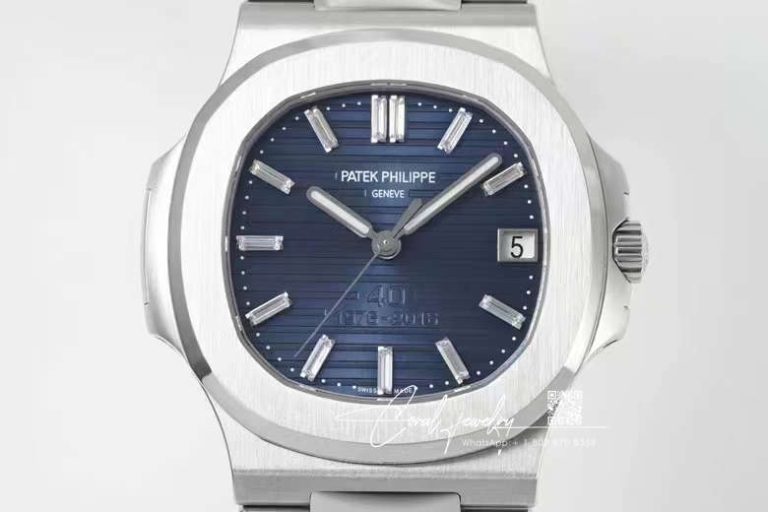 Replica Patek Philippe Nautilus 57111p 40th Anniversary Ppf Factory Silver Strap (2)