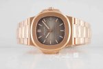 Replica Patek Philippe Nautilus 57111r 001 Ppf Factory V4 Rose Gold Brown Dial (4)