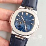 Replica Patek Philippe Nautilus 5712 Gr Factory Leather Strap (3)