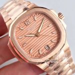 Replica Patek Philippe Nautilus Ladies 7118 1r 010 Pf Factory Orange Dial (4)