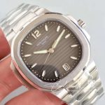 Replica Patek Philippe Nautilus Ladies 71181a 011 Pf Factory Anthracite Dial (4)