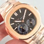 Replica Patek Philippe Nautilus Moonphase 5712r 001 Black Dial (4)