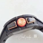 Replica Richard Mille Rm 011 Kv Factory Black Rubber Strap (5)