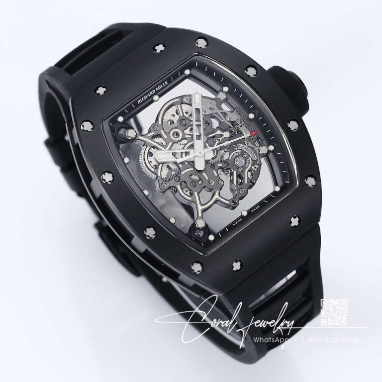 Replica Richard Mille Rm 055 Bbr Factory V2 Black Strap (2)