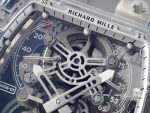 Replica Richard Mille Rm 56 01 Tourbillon Rm Factory Skeleton Dial White Rubber Strap (4)