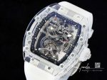 Replica Richard Mille Rm 56 01 Tourbillon Rm Factory White Transparent Skeleton Dial (3)