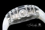 Replica Richard Mille Rm 56 01 Tourbillon Rm Factory White Transparent Skeleton Dial (6)