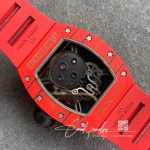 Replica Richard Mille Rm052 01 Tourbillon Jb Factory Red Ceramic (8)