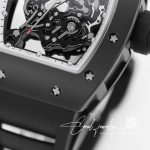 Replica Richard Mille Rm055 Kv Factory Ceramic White Skeleton Dial (5)