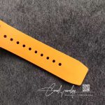 Replica Richard Mille Rm11 03 Kv Factory Orange Rubber Strap (7)