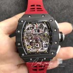 Replica Richard Mille Rm11 03 Kv Factory Rubber Strap (1)