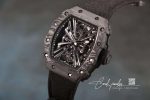 Replica Richard Mille Rm12 01 Rm Factory Black Tourbillon Skeleton Dial (4)