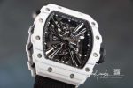 Replica Richard Mille Rm12 01 Tourbillon Rm Factory White Carbon Fiber Bezel (5)