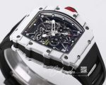 Replica Richard Mille Rm35 01 Bbr Factory Black Fabric Strap (8)