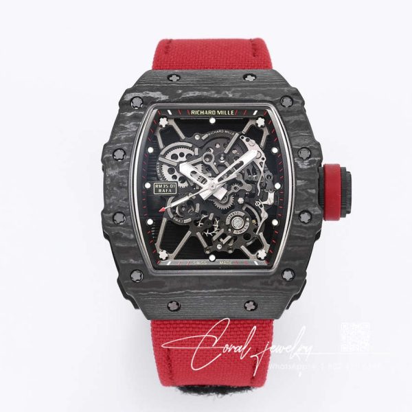 Replica Richard Mille Rm35 01 Bbr Factory Carbon Fiber Case (1)